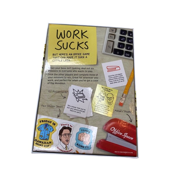 Office Space, An Adult Party Game to Play at Work, for Adults and Teens Ages 16 - Picture 2 of 7